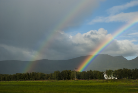 First and Second order Rainbow in Norway, 2009. Credits: Antigone Marino